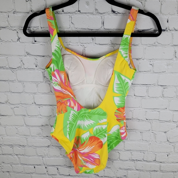 LA BLANCA by ROD BEATTIE | floral flower one piece swim bathing suit - Picture 2 of 7